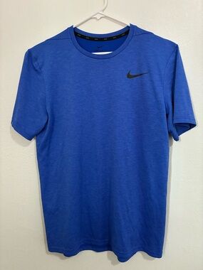 Nike Men's Royal Blue Short-Sleeve Performance Tee